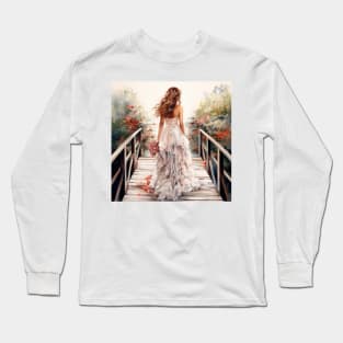 Water song in flower Long Sleeve T-Shirt